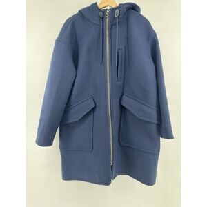 Lynnford Coat in Insuluxe Fabric Navy Size Large NWT